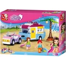 Sluban B0606 Auto s karavanem