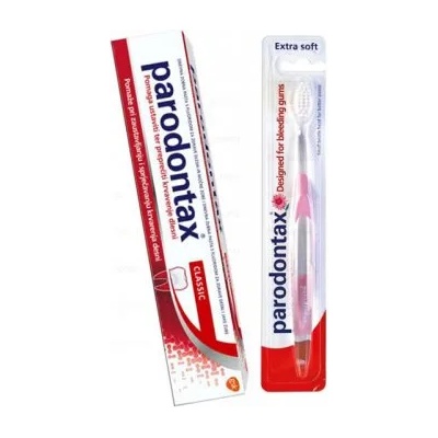 Parodontax Classic 75мл + четка за зъби Paradontax Soft