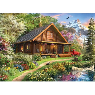 Masterpieces - Puzzle Mountain Retreat - 1 000 piese
