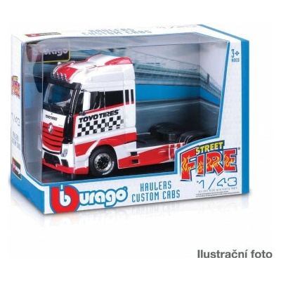Bburago Autá Street Fire Haulers custom cabs 1:43 assort