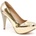 Moda Trend Дамски обувки с ток 2440 - Златисти 296047 (296047_Златист)