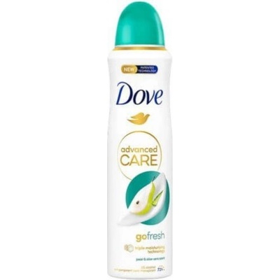 Dove Advanced Care Go Fresh Pear & Aloe Vera Дезодорант спрей против изпотяване за жени 150 мл