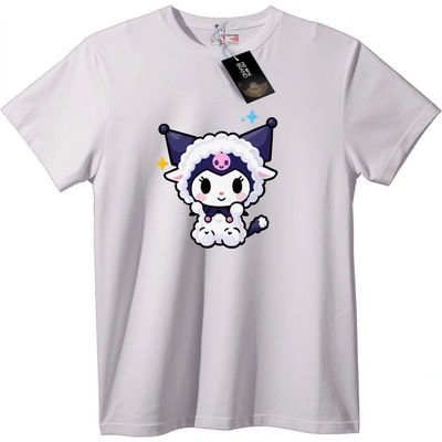 NOONEBRAND Тениска Сладко Овче Вещица - 3XL, White
