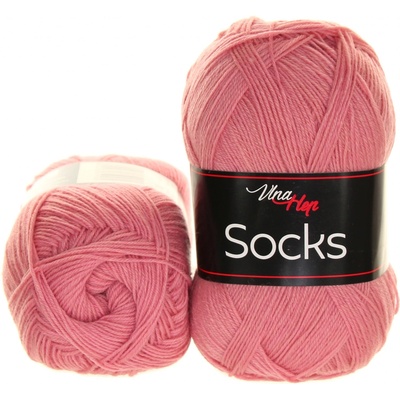 Vlna Hep Socks 61071 starorůžová