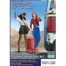 Master Box Hitchhikers Erica & Kery Truckers series MB24041 1:24