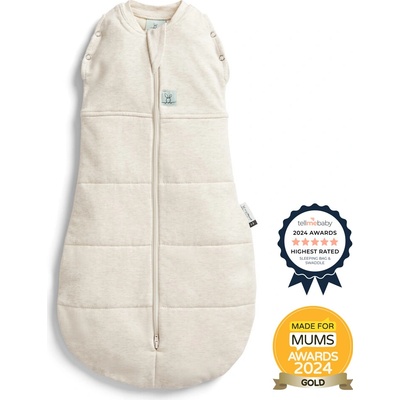 ergoPouch Cocoon spací vak 2v1 Oatmeal Marle