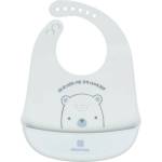 KikkaBoo Силиконов лигавник KikkaBoo - Bear with me, Blue (31303030044) - baby