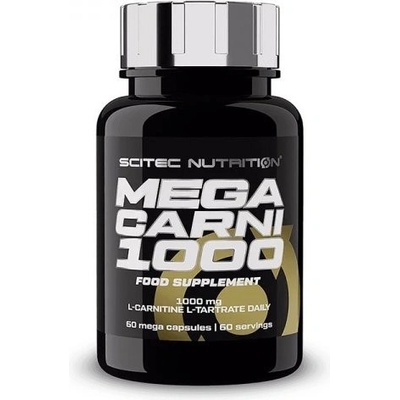 Scitec Nutrition Mega Carni 1000, 60 Capsules