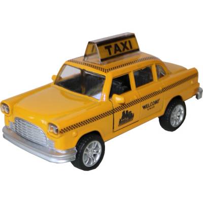 Felyx Toys Yifeng Кола Такси Die Cast Pull Back 1605C179 12 бр. /дисп