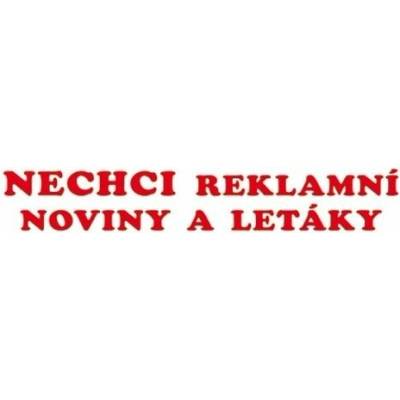 Samolepka na schránku: Nechci reklamní noviny a letáky 15x3 cm červená,modrá,hnědá