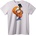 NOONEBRAND Тениска Bass Life - 2XL, White
