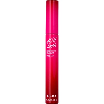 Clio Kill Lash Superproof Mascara Zhušťující a natáčecí řasenka Řasenka Sharp Curl 7 g