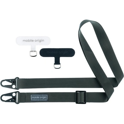 Mobile Origin Lanyard popruh 25mm (84-165cm) černý – Zboží Živě