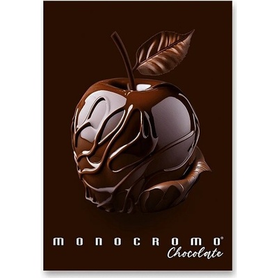 PIGNA Monocromo Chocolate A4 šitý linajkový