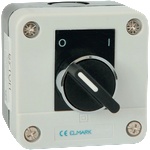ELMARK ВКЛЮЧВАТЕЛ 0-1 el1-b134 1НО ip44 ЧЕРЕН (401134)