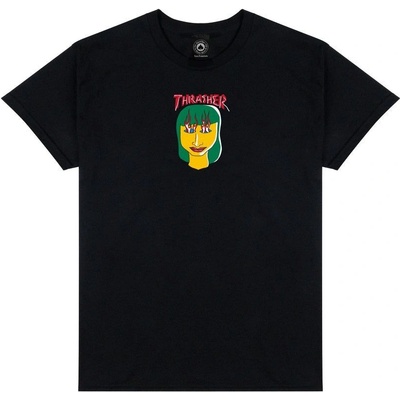 Thrasher TALK SHIT BY GONZ TEE Black