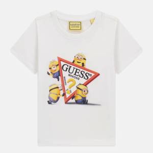 GUESS Детска тениска Guess x Minions - Бяла