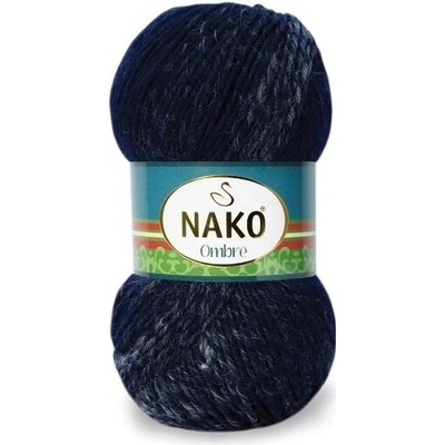 Nako Ombre č.20453 modrošedá