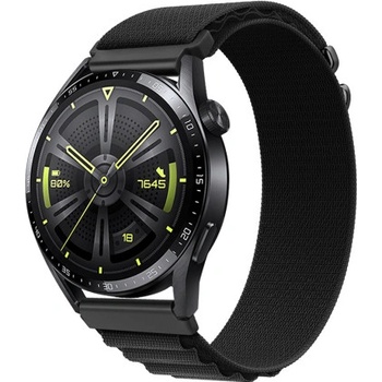 BStrap Nylon Loop remienok na Xiaomi Amazfit GTR 2 / GTR 47mm, black SSG037C0106