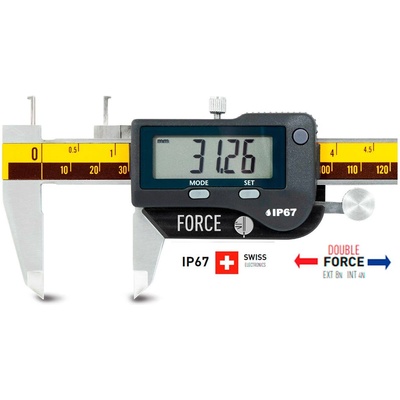 Microtech Дигитален шублер за измерване на вътрешни канали Microtech MICRON FORCE SwissMet - IP67, 150 мм, 0, 001 мм (141830156)