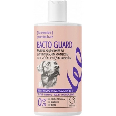 Soaphoria Bacto guard šampon a kondicionér 2v1 proti podráždění svědění a vnějším parazitům s antibakteriální přísadou 300 ml