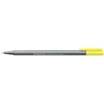 STAEDTLER Тънкописец Staedtler Triplus 334, неон жълт 101 (21117-А-НЕОН ЖЪЛТ)