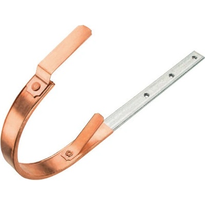 KJG Hák strešný obaľovaný 333 mm šírka žľabu 153 mm meď