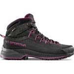 La Sportiva Дамски апроуч обувки La Sportiva Women's TX4 Evo Mid GTX Approach shoes - Carbon / Springtime II - размер 39, 5 (EU) (142-0305-0416)