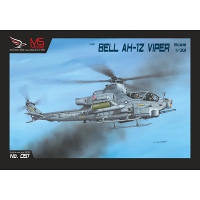 Papierový model - Vrtuľník BELL AH-1Z Viper USMC