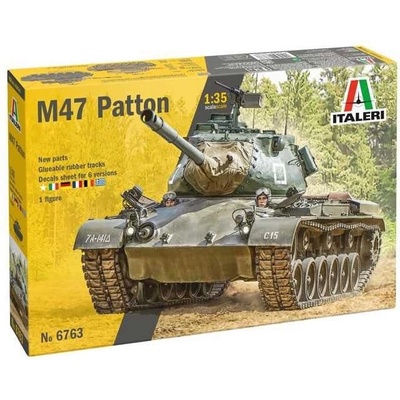 Italeri Model Kit tank 6763 M47 Patton 1:35