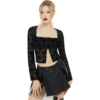 KILLSTAR Дамска тениска с дълъг ръкав (топ) KILLSTAR - Starchant - Black - KSRA013300