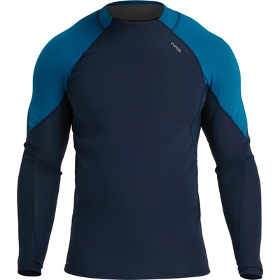 NRS Men’s HydroSkin 0.5 LS Navy/Mykonos