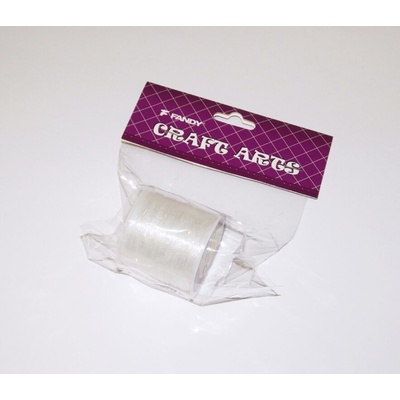 Šňůrka na korálky pružná 50 m 175064 547416 – Zboží Dáma
