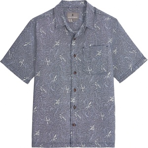 Royal Robbins Мъжка риза с копчета Royal Robbins Camino Pucker S/S Shirt - Naval Kayaker Pt (033-2703-0612)