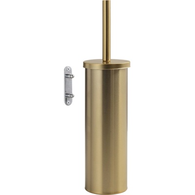 Gedy Flip WC štětka závěsná systém Lift & Clean zlato mat 52330388