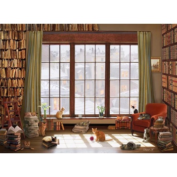 Anatolian - Puzzle Window Cats - 1 000 piese