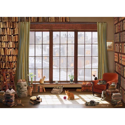 Anatolian - Puzzle Window Cats - 1 000 piese