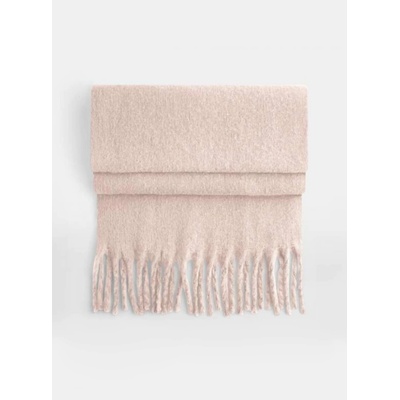 Šála Fluffy Světle růžová – Zboží Mobilmania