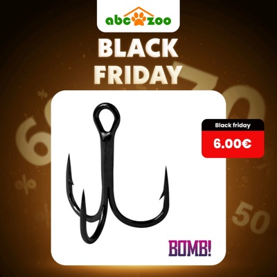 Delphin Trojháčik Bomb MultiHook Triple veľ.3 6 ks