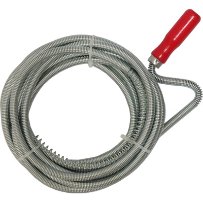 TOPTRADE čistič na odpad – spirála 0,9 cm × 10 m
