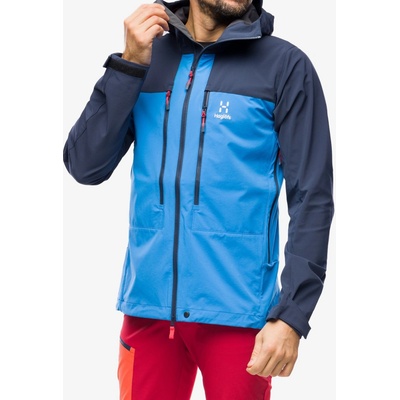 Haglofs Roc Sight Softshell Jacket nordic blue/tarn