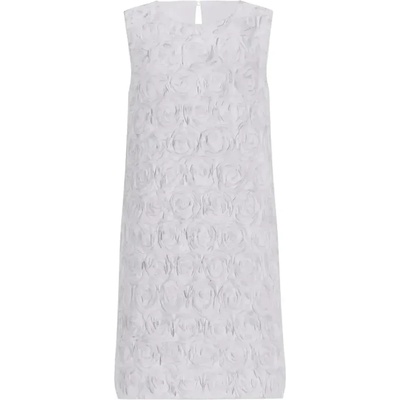 Нежна официална рокля за момиче в бяло с рози Guess