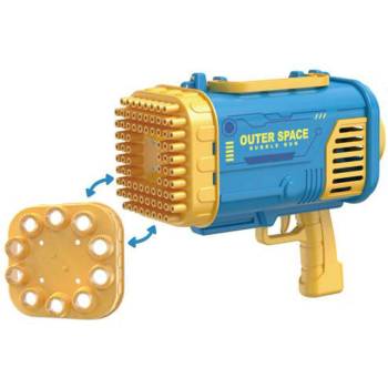 Felyx Toys Yifeng Базука Bubble Gun Outer Space 80 Балончета Синя