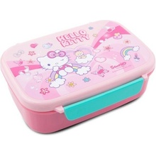 Patio Box na svačinu s přihrádkami Hello Kitty pink-pink 635010