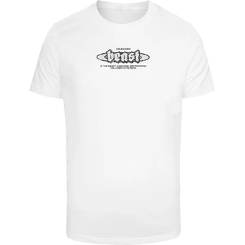 Mister Tee Тениска Unleashed Beast Wording Tee white XXLUB-MT3775-00220 - Тъмносив, размер XXL