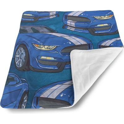 Sablio Detská deka pre bábätko Mustang Pattern