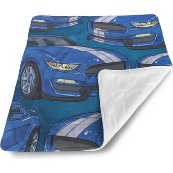 Sablio Detská deka pre bábätko Mustang Pattern