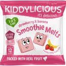 Kiddylicious ovocné polštářky z jahod a banánu 6 g