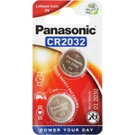 Panasonic Бутонна клетка cr2032 на panasonic, литиева, 2 бр. в опаковка cr2032-2b-pan / cr-2032el/2b (cr2032-2b-pan / cr-2032el/2b)