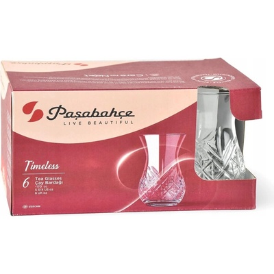 Pasabahce Sklenice na kávu 6 x 170 ml